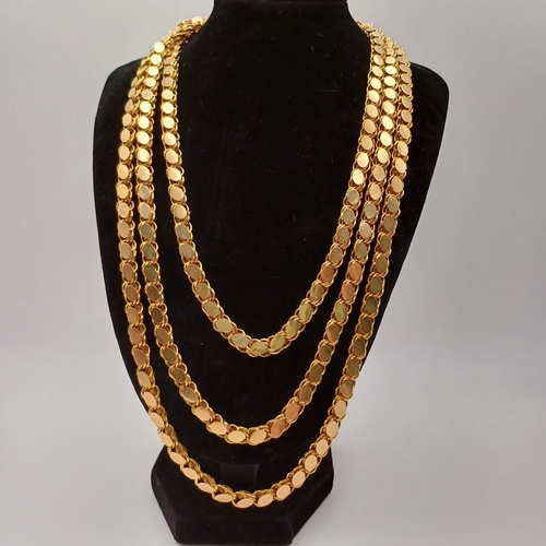 69 - A Stunning Guard Chain
- 18ct yellow gold
- weight 70.46g