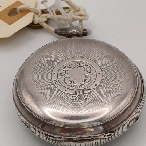 102 - The is a lovely Fusee Pocket Watch by C Porter with beautiful engraving on the back and it comes com... 