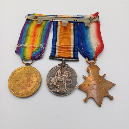 120 - Here we have the 'Pip, Squeak and Wilfred' WW1 Bar.  These Medals are all engraved and were awarded ... 