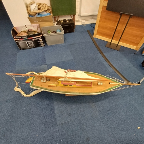 57 - Model Boat in need of some TLC