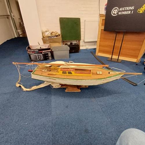 57 - Model Boat in need of some TLC