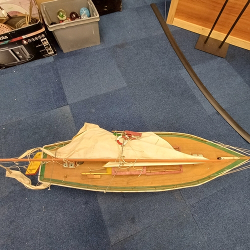 57 - Model Boat in need of some TLC