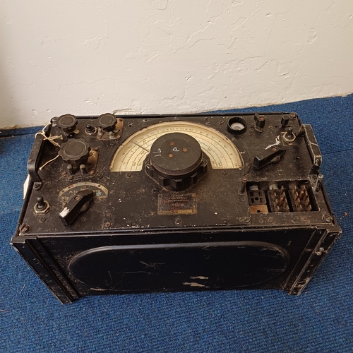 58 - Here is a rather unusual lot a World War 2 Lancaster Bomber Radio.  The Vendor has advised that it i... 