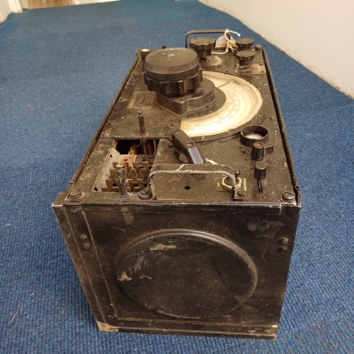 58 - Here is a rather unusual lot a World War 2 Lancaster Bomber Radio.  The Vendor has advised that it i... 