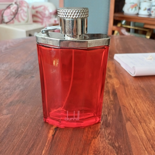 80 - Decorative and very pretty Red Dunhill Atomizer