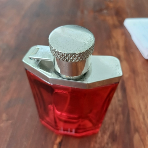 80 - Decorative and very pretty Red Dunhill Atomizer