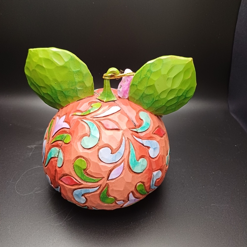 100 - Disney Traditions Jim Shore 'Happy Halloween!' Pumpkin Mouse which is a night light and as you can s... 