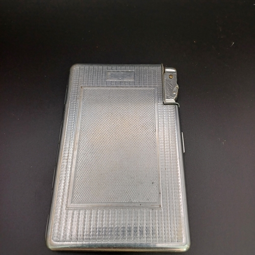 27 - Vintage Kincraft Cigarette Case with lighter. 
- circa 1920's
- 190.8 g