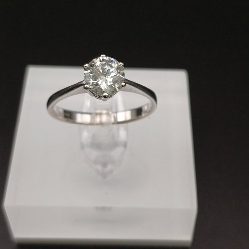 49 - Diamond Solitaire Ring.  If 'Diamonds are  Girl's Best Friend' well we have an abundance of 'friends... 