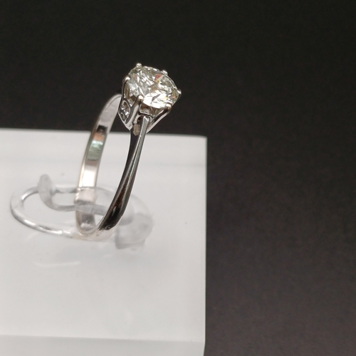 49 - Diamond Solitaire Ring.  If 'Diamonds are  Girl's Best Friend' well we have an abundance of 'friends... 