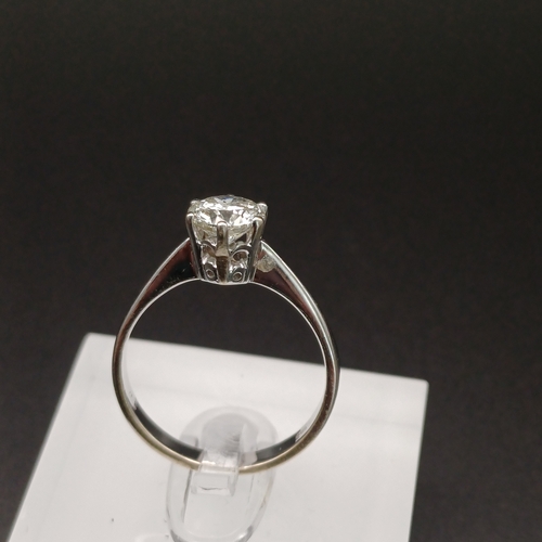 49 - Diamond Solitaire Ring.  If 'Diamonds are  Girl's Best Friend' well we have an abundance of 'friends... 