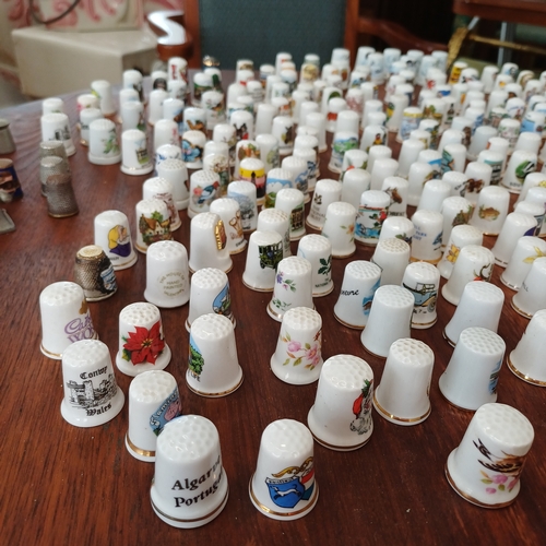 47 - Large selection of Thimbles collected over many years