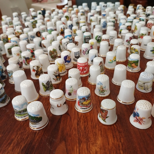 47 - Large selection of Thimbles collected over many years