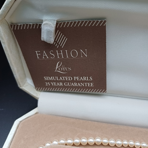 79 - Fashion Pearls in their original box and a nice clasp detail