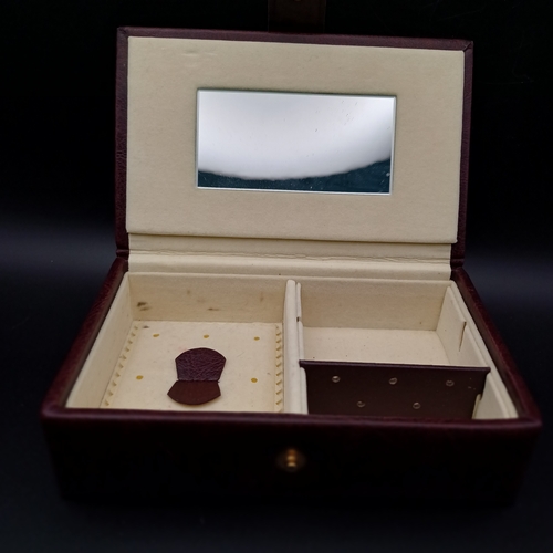 89 - Small Jewellery Box which would make a great 'travel box' in new condition and hard used