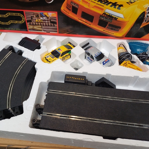 39 - Scalextric Box Set. Super Tourers.  Used but in good condition and in original box