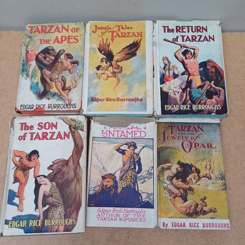 42 - Collection of Edgar Rice Burroughs Books: Tarzan, The Land That Time Forgot etc