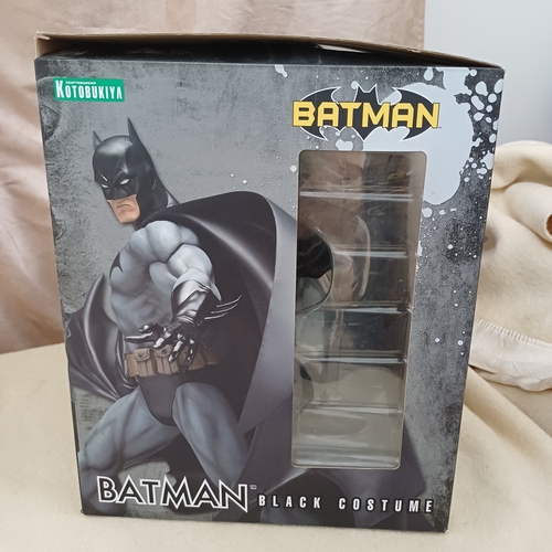 45 - Kotobukiya Batman Black Costume Version Artfx Statue.  In box and never been taken out.