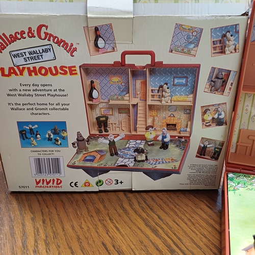 53 - Wallace & Gromit Play House.  This comes in its original box with all the figures.  The figures were... 