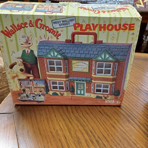 53 - Wallace & Gromit Play House.  This comes in its original box with all the figures.  The figures were... 