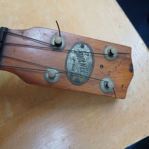 55 - Swanee Ukulele - Banjo Soprano - Could do with a little TLC but would appear to be a rare item.