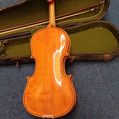 59 - Violin in original case and in need of some TLC