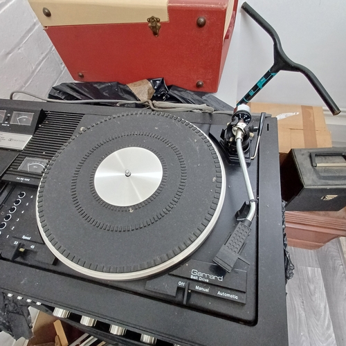 61 - 1970's Music Centre consisting of Record Deck and Cassette Player/Recorder.  The Vendor was looking ... 