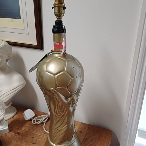 66 - 1990 World Cup Magnum Bottle Lamp.  This is rare.