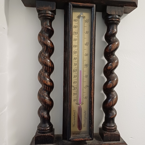 69 - Antique Barometer dating back to 1926 as it was presented  W E Lister as a Wedding Present.  It is m... 