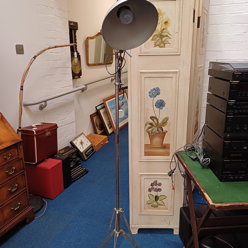 71 - 1960's metal floor lamp