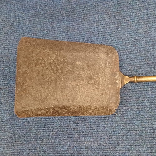 78 - Antique Brass Coal Shovel