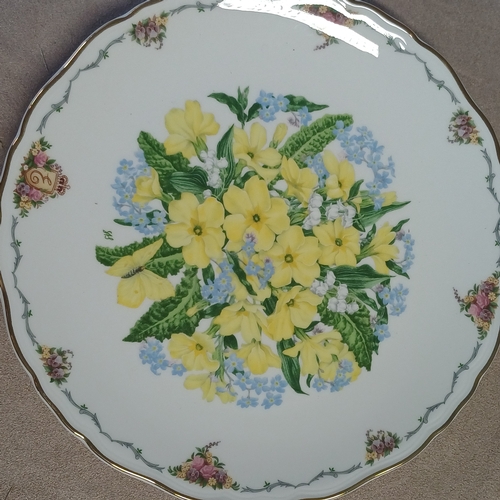 81 - Here we have three Royal Albert Plates 