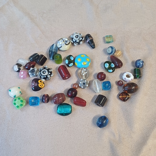 95 - Collection of Murano Glass Beads, would make some stunning jewellery