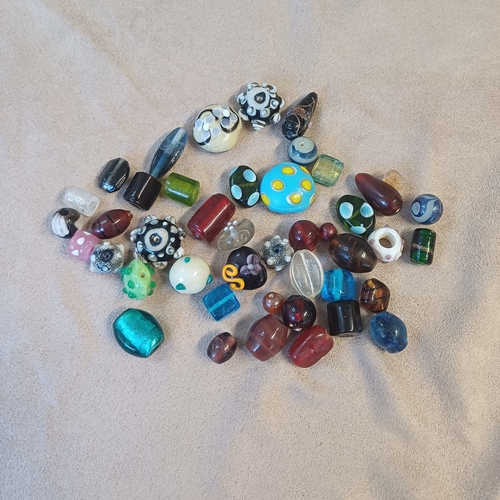 95 - Collection of Murano Glass Beads, would make some stunning jewellery