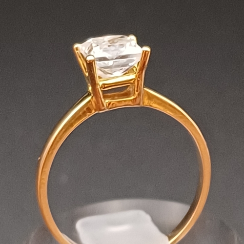 24 - Solitaire Diamond Ring.  This is a very lovely Diamond going 1.30 carats
- 18 ct 
- weight 2.6 g
- s... 