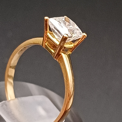 24 - Solitaire Diamond Ring.  This is a very lovely Diamond going 1.30 carats
- 18 ct 
- weight 2.6 g
- s... 