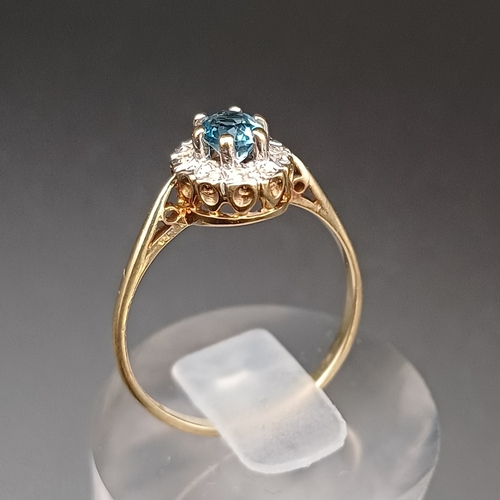 50 - Topaz and Diamond Ring
- 9 ct
- size M
- weight 1.7 g