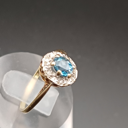 50 - Topaz and Diamond Ring
- 9 ct
- size M
- weight 1.7 g