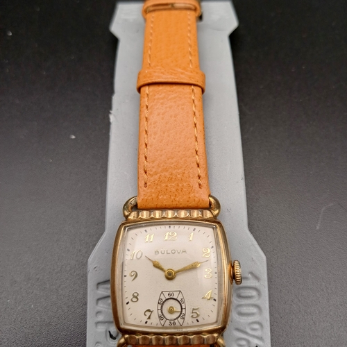 64 - Bulova Vintage Watch in brand new condition and all working.