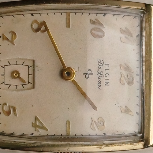 70 - Three really lovely Elgin Vintage Watches in working order and very good condition:
1x Round faced s... 