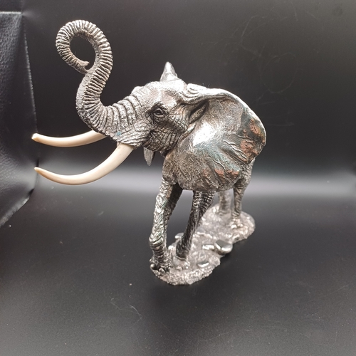 1 - Here we have Magnificent Filled Silver Bull Elephant.  It is a very tactile item and makes you smile... 