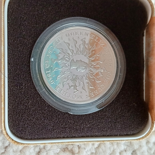 8 - Proof Queen Elizabeth The Queen Mother 80th Birthday Coin