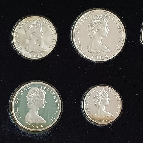 16 - Proof Isle of Man Decimal Coinage Set 1984 Limited Edition 5,000 sets pressed.