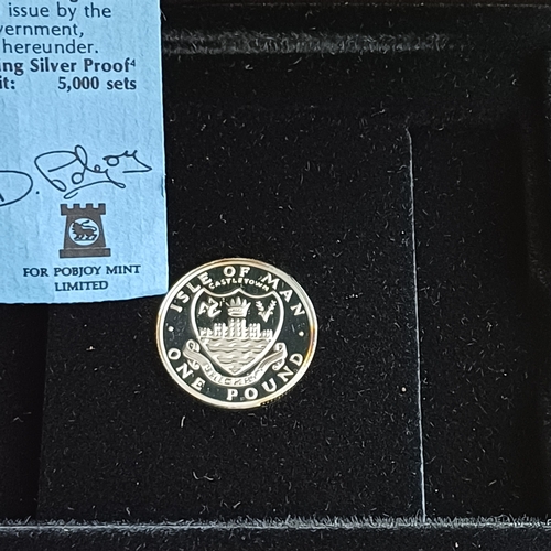 16 - Proof Isle of Man Decimal Coinage Set 1984 Limited Edition 5,000 sets pressed.