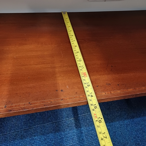 212 - Stunning Georgian Display Cabinet.  Two heavy glass shelves, three rows of plate stands.  Beautiful ... 