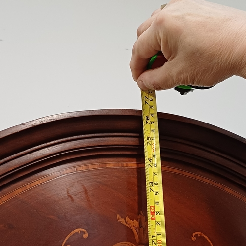 212 - Stunning Georgian Display Cabinet.  Two heavy glass shelves, three rows of plate stands.  Beautiful ... 