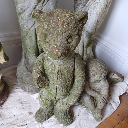 274 - Stone Teddy Bear