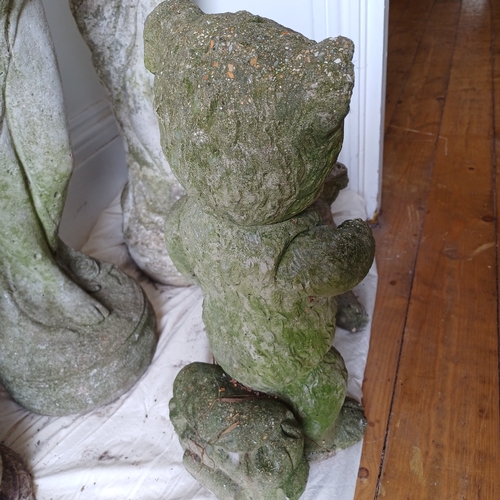 274 - Stone Teddy Bear