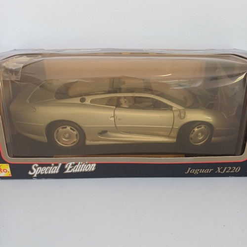 53 - Scale Model Cars: 5 Boxed Jaguar S-Type x 2 and XJ220; Ford RS Car; Volvo.  Plus Ford Street KA box ... 