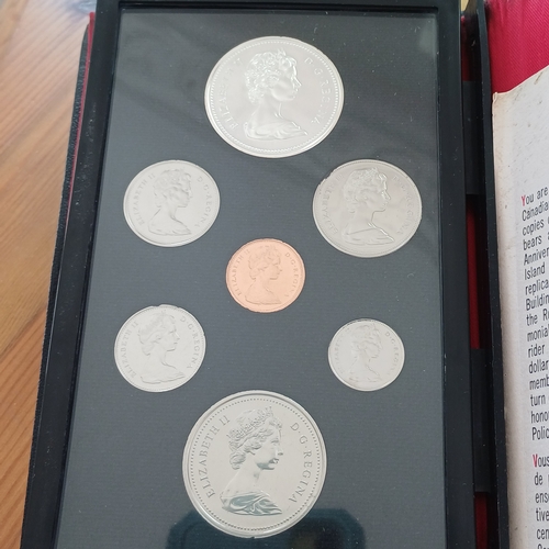 1 - Canadian Specimen Set of Coins 1974